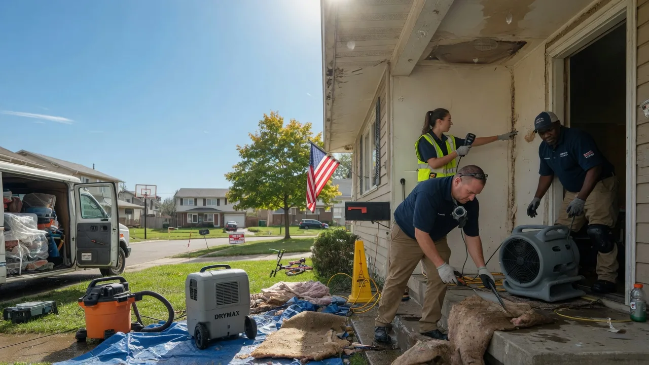 Water Damage Restoration in Michigan near me